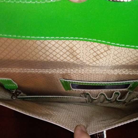 McKlein USA Winnetka Tote Briefcase Computer Bag Green - Picture 6 of 13